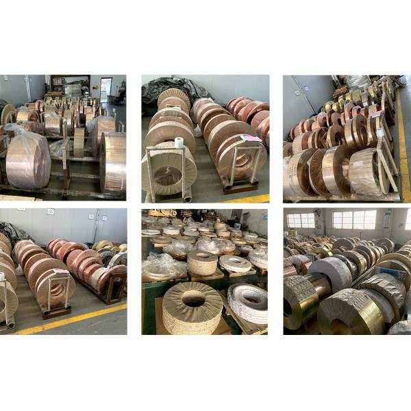 Катушка Rolls прочное 100mm C10300 прокладки металла латунная медная