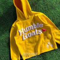 Vêtements de rue personnalisés Français Terry Hoodie Puff Print Hoodie 500gm Unisexe
