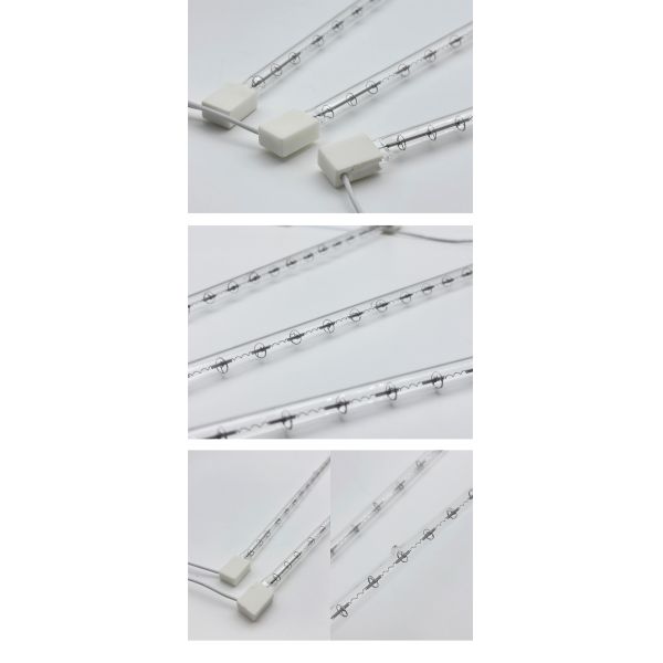 Fast Preheating Shortwave Infrared Heating Lamp Customizable for 3D Printing and Industrial Drying