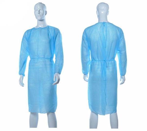 Dust Proof Disposable PPE Gowns Lab Protective Clothing For Clinic / Hospital