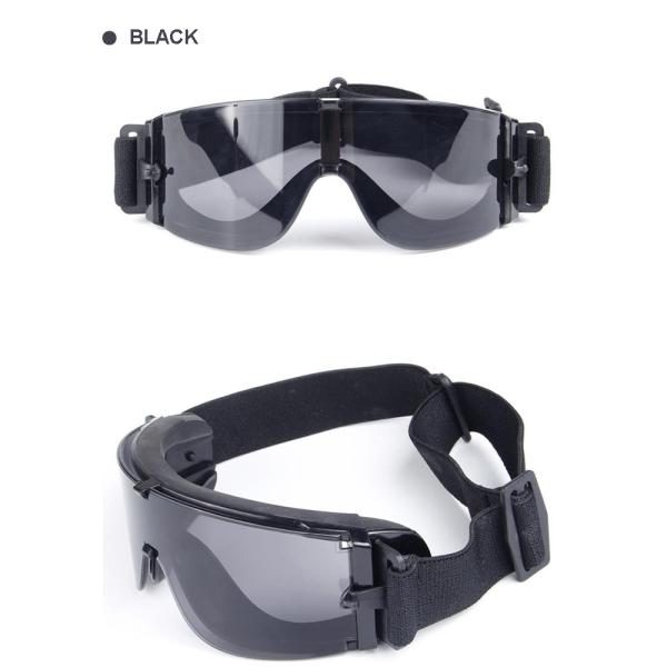 Bulletproof Military Safety Glasses Anti Fog Colorful Easy Cleaning Fashion Design