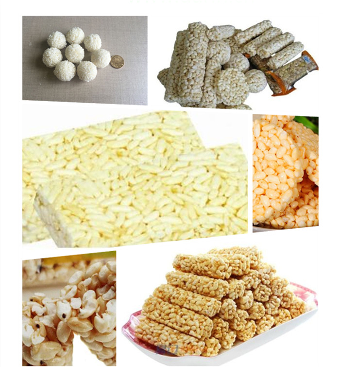 Stainless Steel Granola Bar Forming Machine For Broomcorn Maize