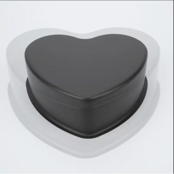 Недвижимая сердцеобразная тортовая плесень твердый анодированный алюминиевый сплав
