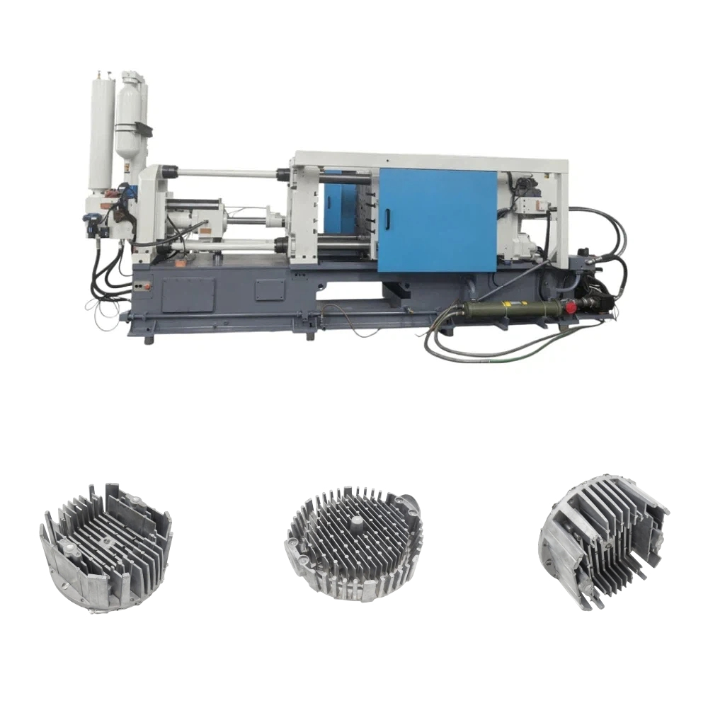 Aluminum Die Casting Machine for Heat Sinks LED Stage Spotlight Radiator Stage Light Heatsink Die Casting Machine