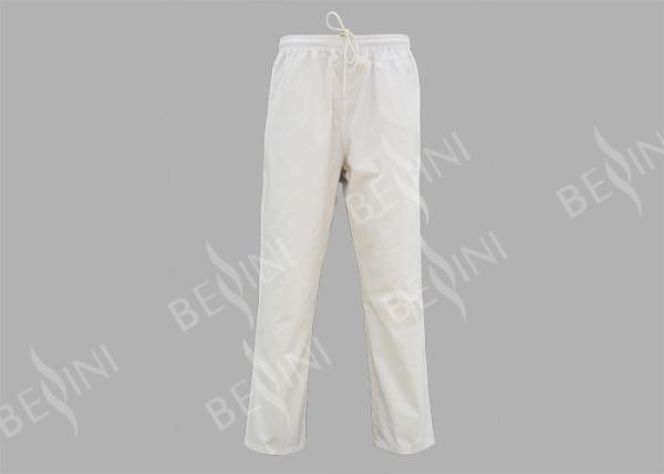 QUICK DRY Industrial Safety Clothing , Protective Work Trousers For Food Industry