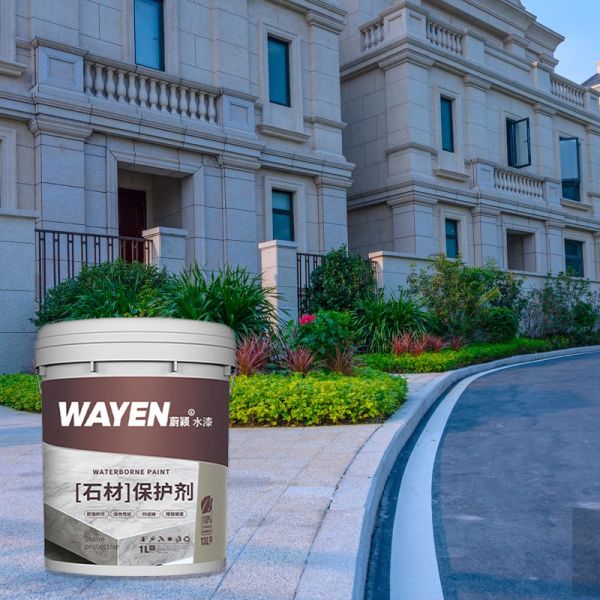 Anti Alkali Stone Paint Exterior Oil Resistant Stone Protection Mineral Stone Paint