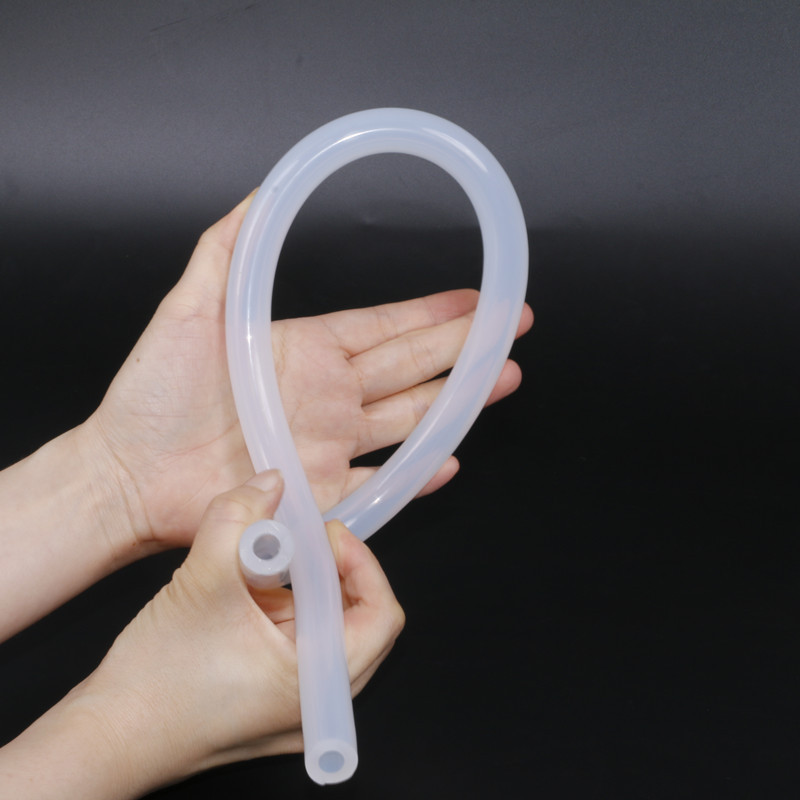 Heat Resistant Silicone Rubber Tubing 0.5mm To 50mm Coffee Rubber Hose