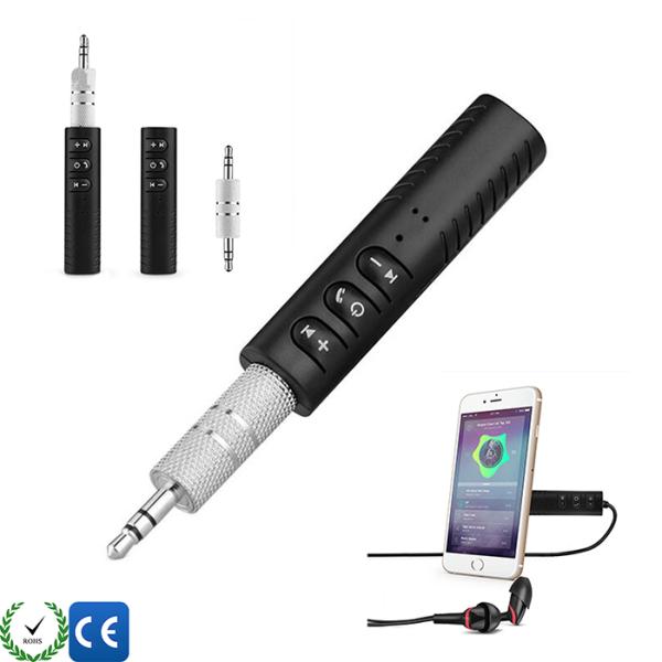 Portable Speaker Bluetooth Receiver 3 . 5mm Jack Car Bluetooth AUX Audio Receiver Adapter