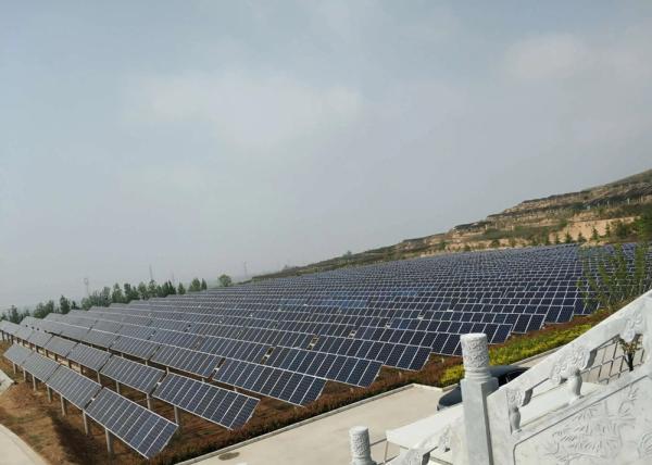 0.08 Kwh/d Automatic Sun Tracking System For Solar Panels One Axis Solar System