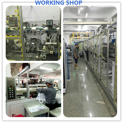 Устранимые здоровые устранимые пеленки с лентой велкро, свободным образцом