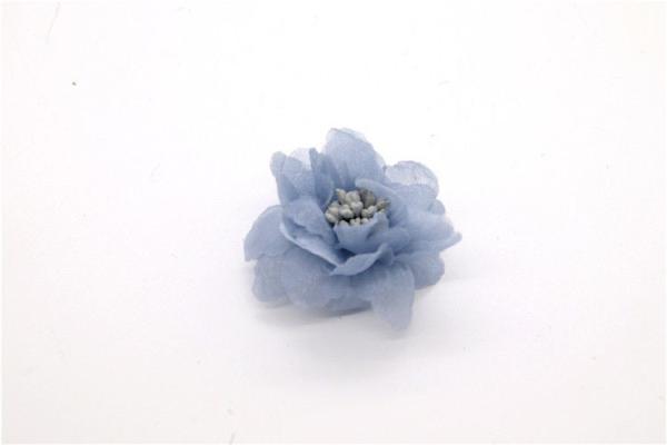 Multiple Colors Chiffon Flower Shoe Clips 85*85mm SGS Certificatio