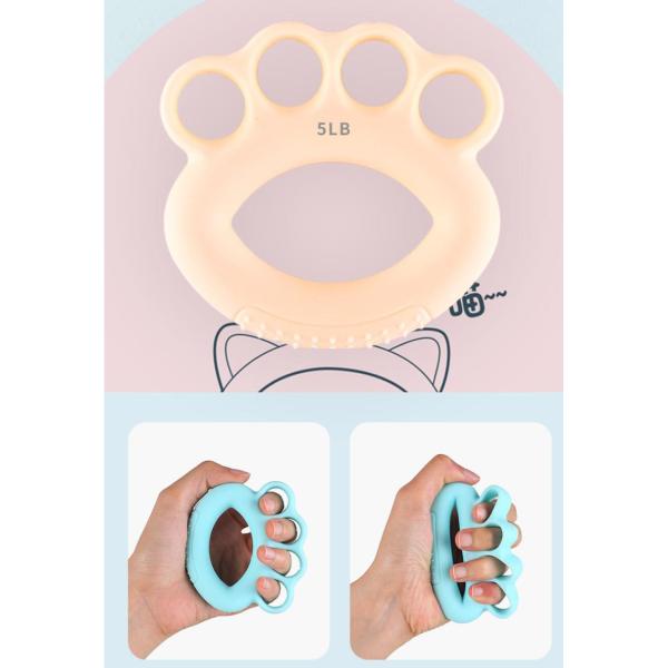 Silicone Circle Stress Releasing Silicone Hand Grip Strengthener Ring