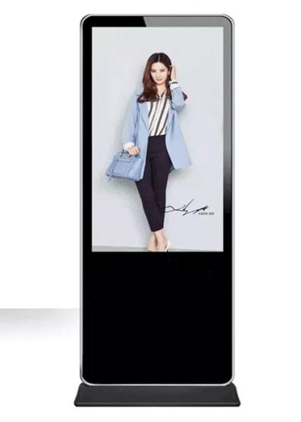 HD Interactive Digital Signage Display , 49'' Floor Standing Digital Display