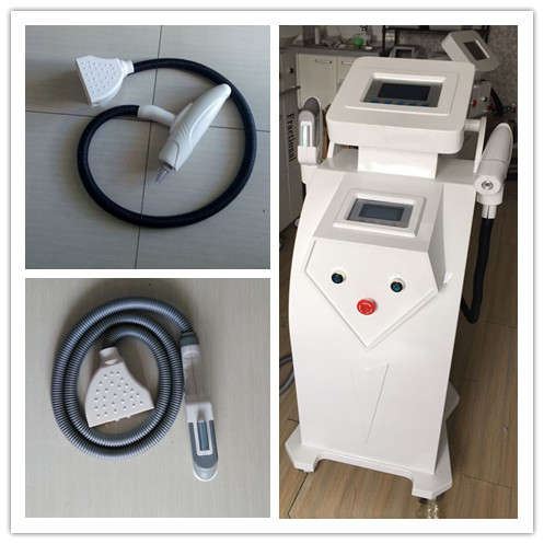E- Light Skin Care Equipment Q Switch YAG Laser Tattoo Removal Machine