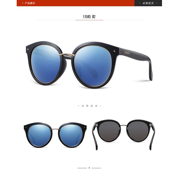 Classical TAC Plastic Polarized Sunglasses Unisex Women Men Black Brown