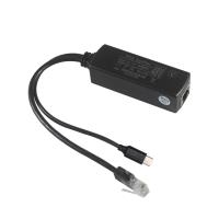 USB-C PoE Splitter 48V to 5V/9V/12V Converter for Tablets Phones