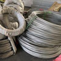 La corde étirée à froid 201 de fil d'acier de fil d'acier inoxydable de 12 mesures 301 304 316 solides solubles lovent le fil