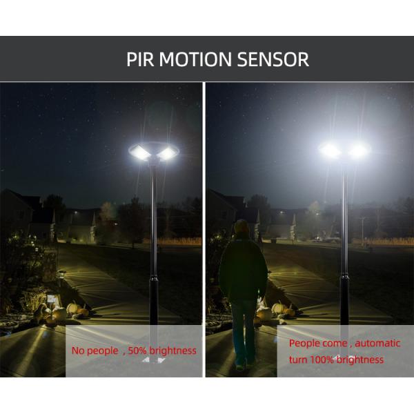 Китайская фабрика привела на открытом воздухе освещая управление светом управления светом солнечной энергии + индукции тела солнечное для уличного освещения