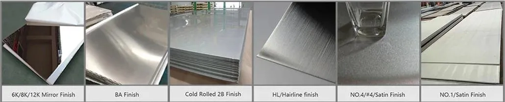 Mirror Finish 316 Stainless Steel Plate