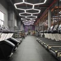 ODM preto vermelho de borracha do OEM da cor das telhas de revestimento da sala da aptidão do GYM