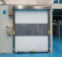 Porte rapide à grande vitesse de preuve de rouille de résistance thermique de réparation d'individu de porte de pièce propre