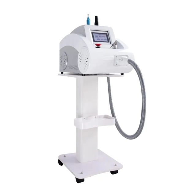 Portable Mini nd yag Laser 1064nm / 532nm Wavelength Tattoo Removal Machine
