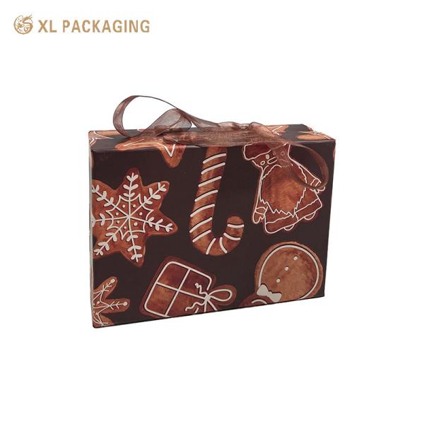 XL Packaging Custom Printed Cosmetic Boxes Custom Packaging Factory Jewelry Cosmetic Gift Box 157gsm Art Paper Box Packaging Customized Cardboard Makeup Box With Handle