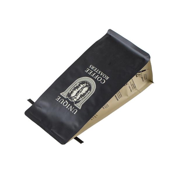 Coffee Bean 14x19cm Zipper Packaging Bag Aluminium Pouch For Food