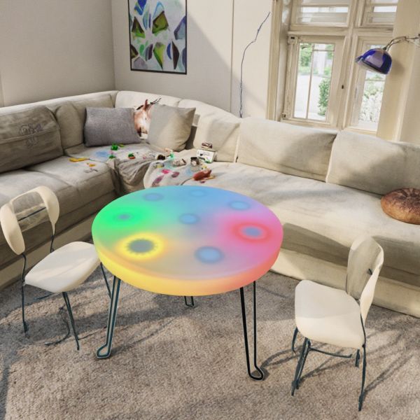 Musical Kids' Tables Whack-a-Mole Game Table Kids Tables Activity Tables and Kids Folding Tables Touch Color Change Waterproof
