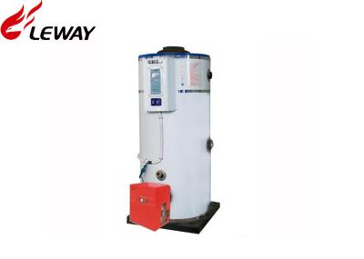 Easy Operation Gas Hot Water Heater 0.7MW Boiler Capacity Three Return Design