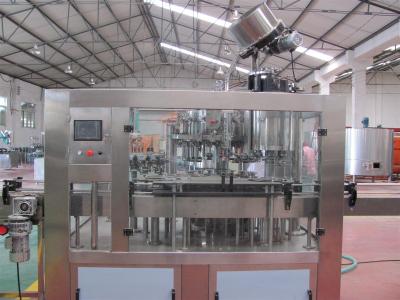 Beer / Beverage Glass Bottle Filling Machine , Automated Bottling Equipment
