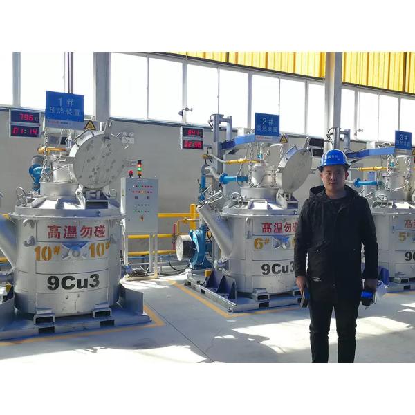 LP-100 Ladle Preheater 1500mm X 1000mm X 2000mm Industrial Grade with Overseas Engineer Service