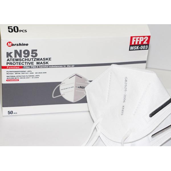 Multi Layers KN95 Dust Mask Protective Cover Humidity Resistant