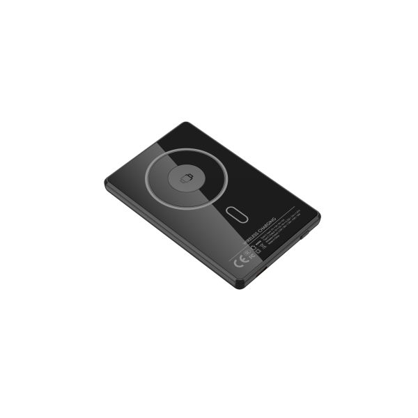 Besiter 5000mAh Wireless Magnetic Glass Powerbank Ultra-Thin 22.5W Aluminum Alloy