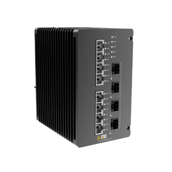 Original New S5735I-S8U4XN-V2 Huawei Industrial Switch POE 8 Ports