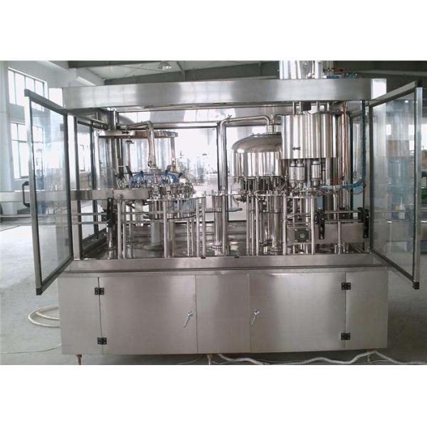 Plastic PVC Beverage Filling Machine / Automatic Washing Filling Capping Machine