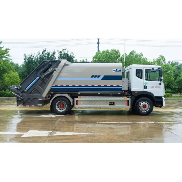 Eco-Friendly Electric Compressed Garbage Truck for Efficient Waste Collection2.