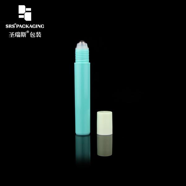 15ml Colorful PP Injection Roll On Bottle with Steel Ball for Samples