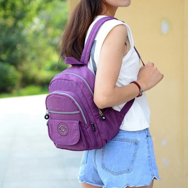 Anti - Tear Trendy School Backpacks For Work / Fitness / Weekend Trip