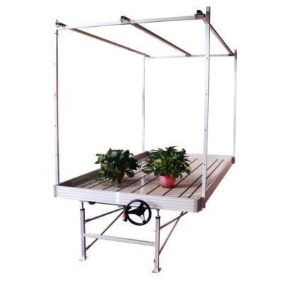 5x13 pés Ebb Seedbed Com Trellis Pendente Rede Luz Para Plantas Médicas Rolando Bancos de Estufas