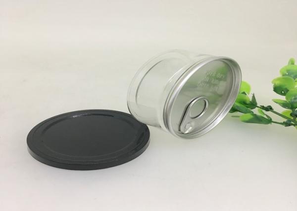 Alimentos Círculo de plástico transparente, 3,5 g Embalagem de alimentos Embalagem PET recipiente de plástico