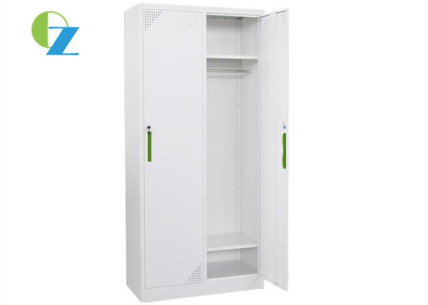 Casier en acier adapté aux besoins du client de porte des placards 2 de stockage pour l'école/bureau