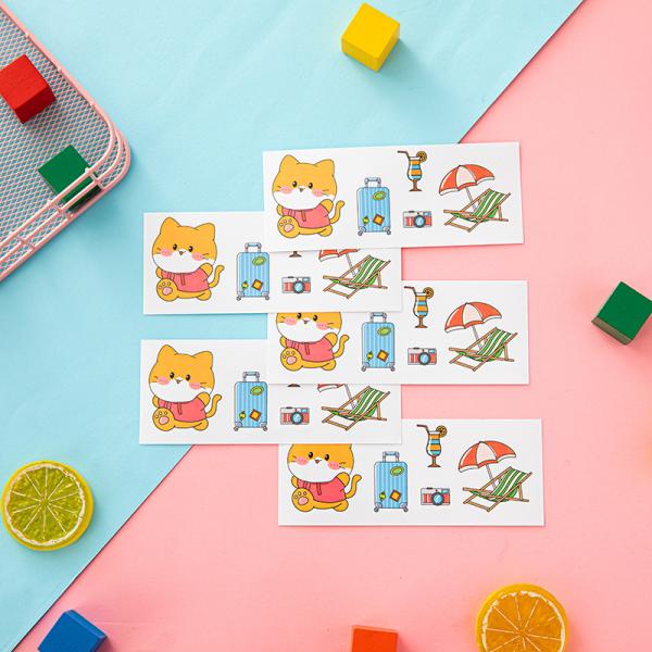 Стикеры винила УЛЬТРАФИОЛЕТОВОГО покрытия водоустойчивые