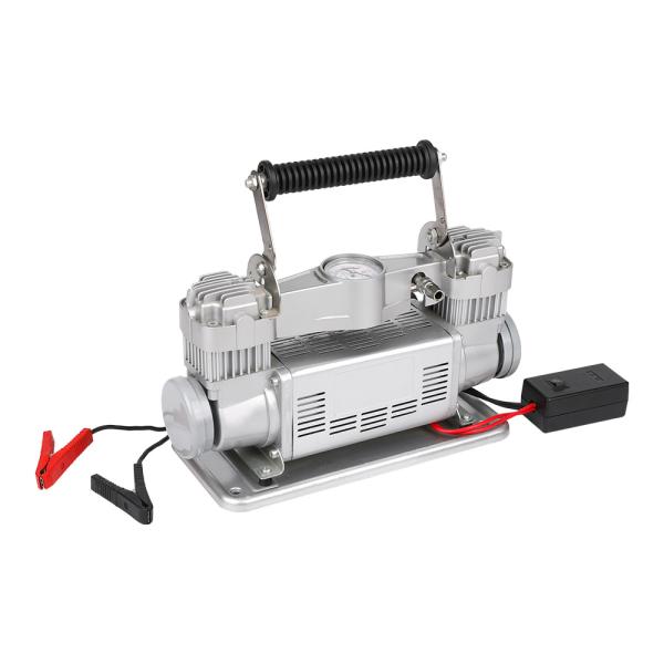40 мм * 2 диаметр аварийный комплект инструментов тяжелой службы двойной цилиндр шины нагнетатель насос 12в автомобильный воздушный компрессор