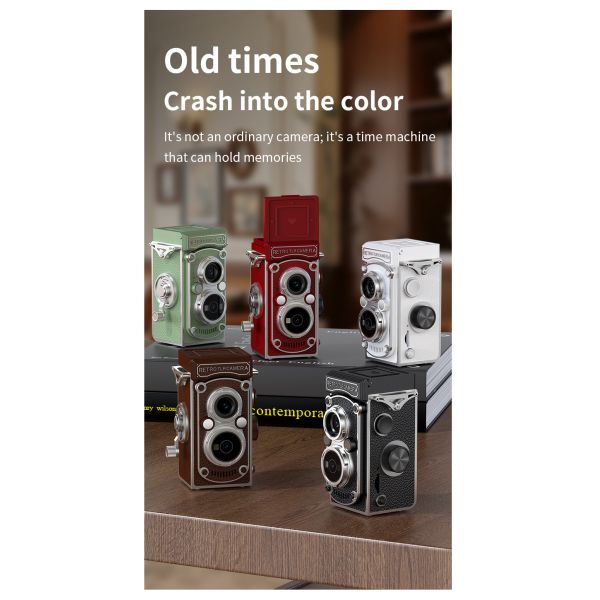 M1 Shoot Cameras Dual Reflex Digital Camera Retro CCD High-definition Travel Portable