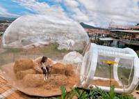 Túnel hermético inflável de Crystal Bubble House Tent With do hotel