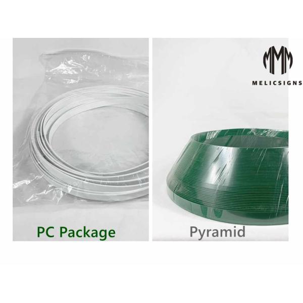 3d Lit Sign Indoor Blue Color Alphabet Channel Letter Trim Materials