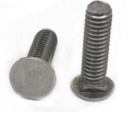 Mushroom Head Square Neck Bolts Steel Material DIN603 M10 14 Grade