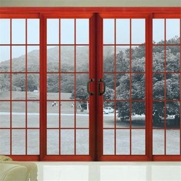 AS2047 Aluminum Glass Sliding Door With 85 Series Aluminum Frame And Frosted Glass