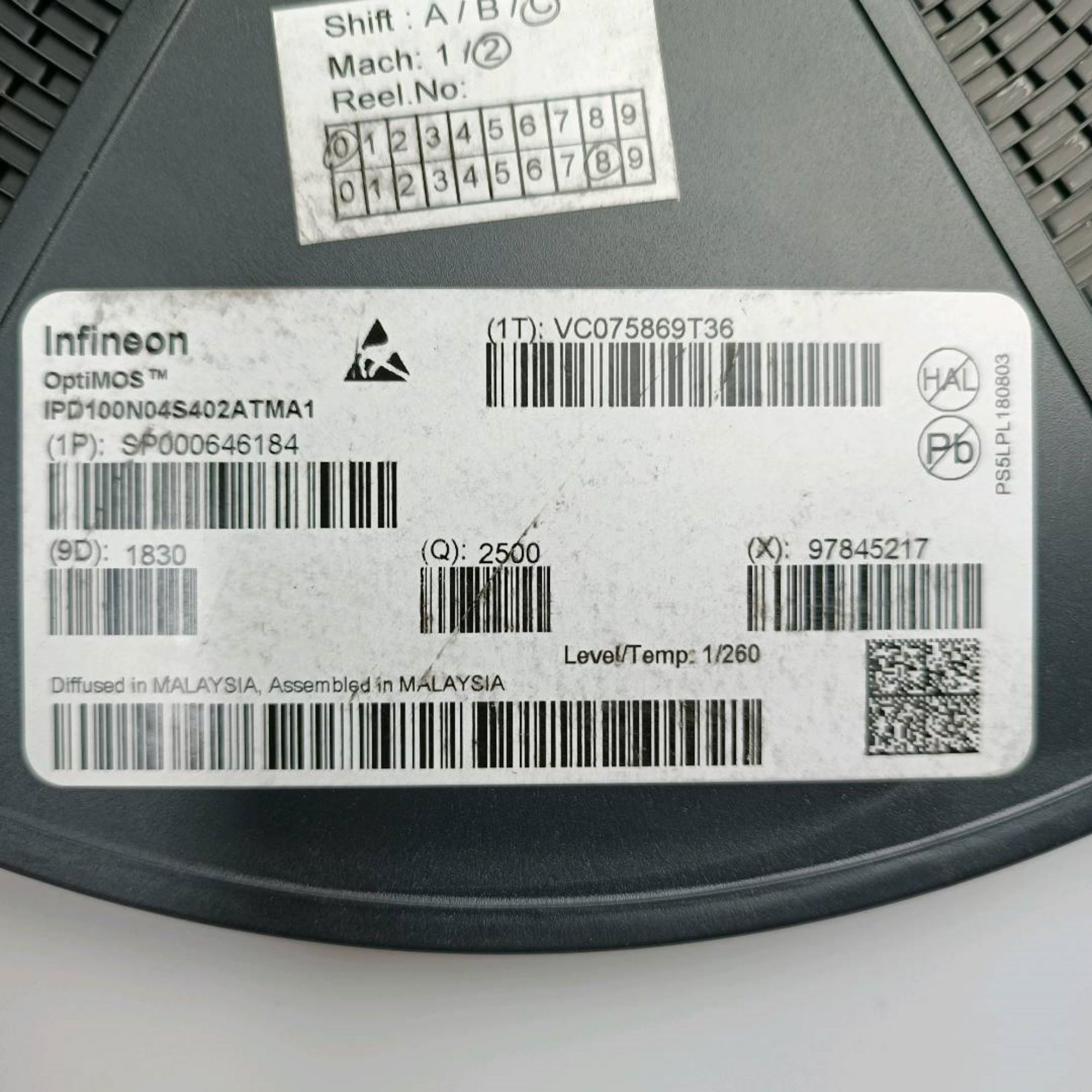 IPD100N04S402ATMA1 Интегрированное питание Ic TO-252